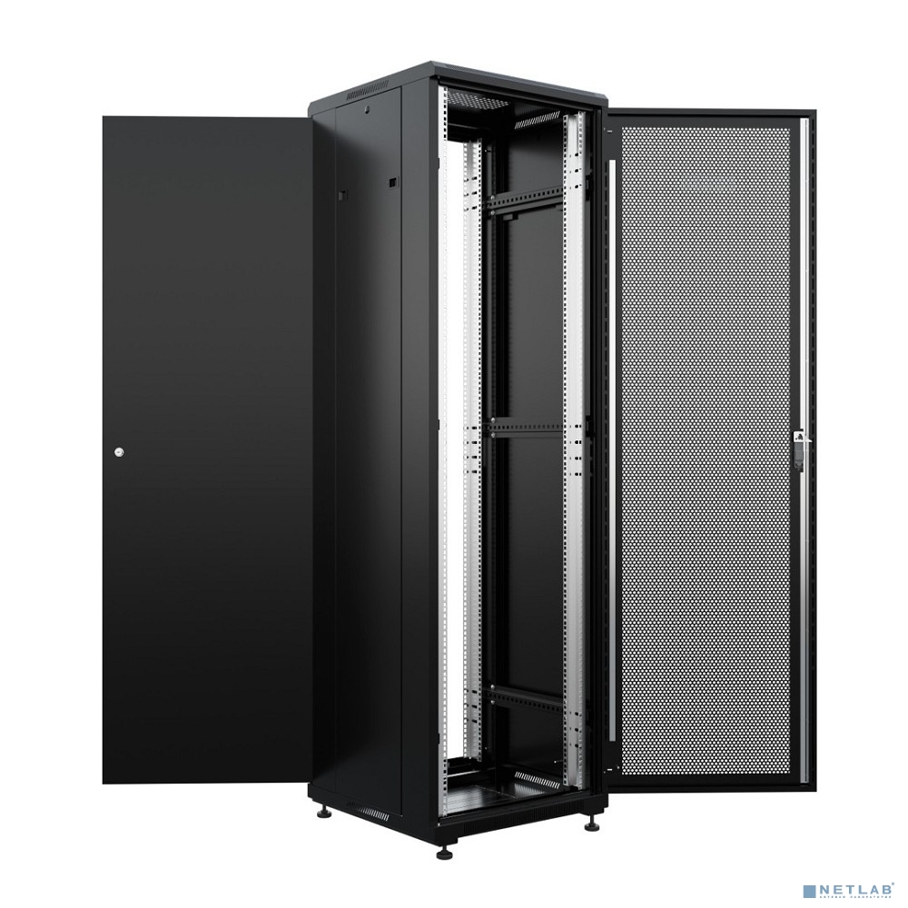 SKAT TB-42R660PF-B Шкаф напольный универсальный серверный 42U 600х600мм дверь перфорированная {4426} {1.5 года гарантия}