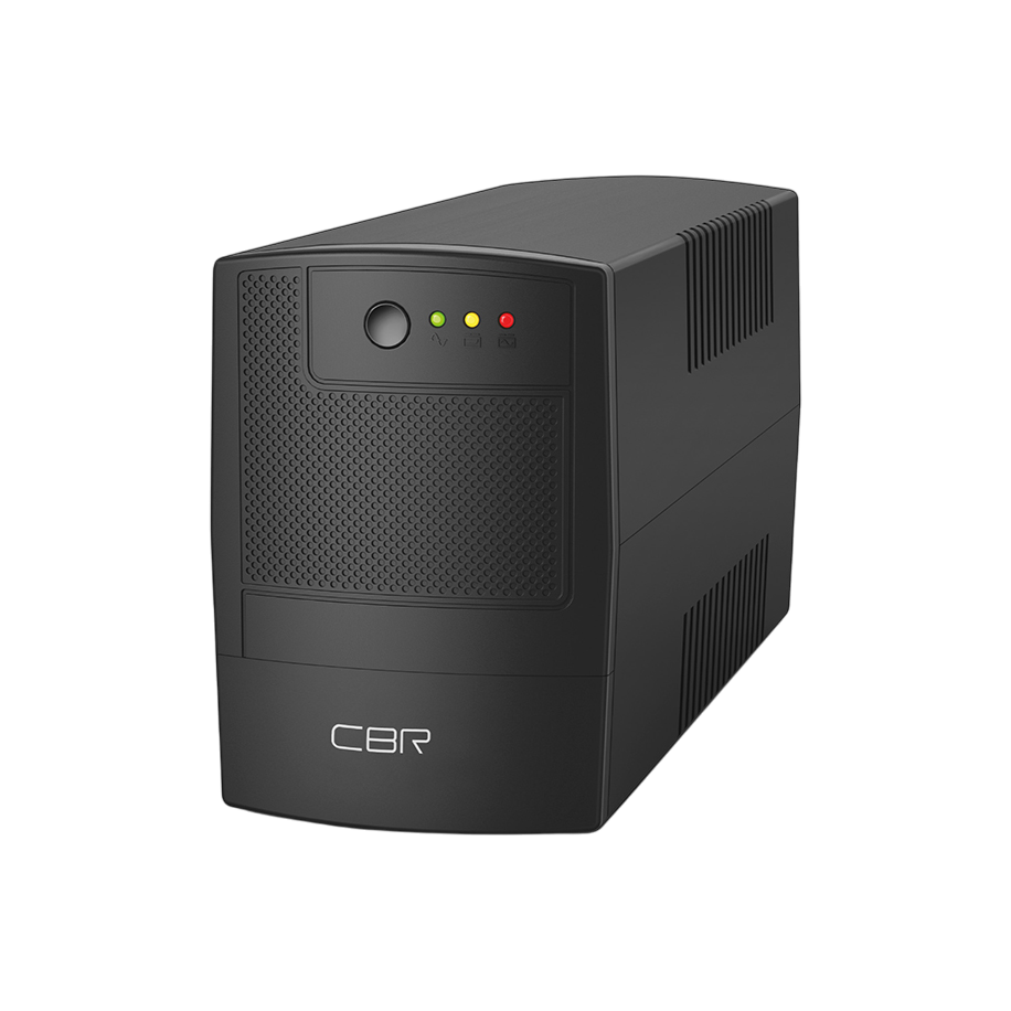 ИБП CBR [UPS-TWP-101EJ-650] 650VA/390W, Schuko CEE 7 x2 outlets, LED, USB Type-B, RJ11/45 AVR, SEC, 12V/7Ah