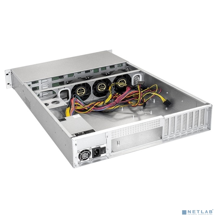 Exegate EX293397RUS Серверный корпус ExeGate Pro 2U660-HS12 &lt;RM 19&quot;, высота 2U, глубина 660, БП 1U-700ADS, 12xHotSwap&gt;