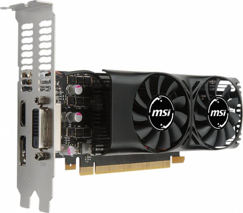 MSI GTX 1050 TI 4GT LP RTL  nVidia  GTX 1050TI 4096Mb 128bit GDDR5 1290/7008 DVIx1/HDMIx1/DPx1/HDCP  low profile