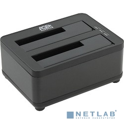 AgeStar 3UBT8 black Док-станция для HDD AgeStar 3UBT8 SATA III пластик/алюминий черный 2.5&quot;/3.5&quot;