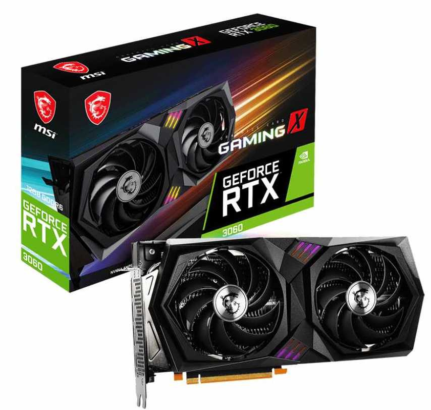 MSI RTX 3060 GAMING X 12G RTL