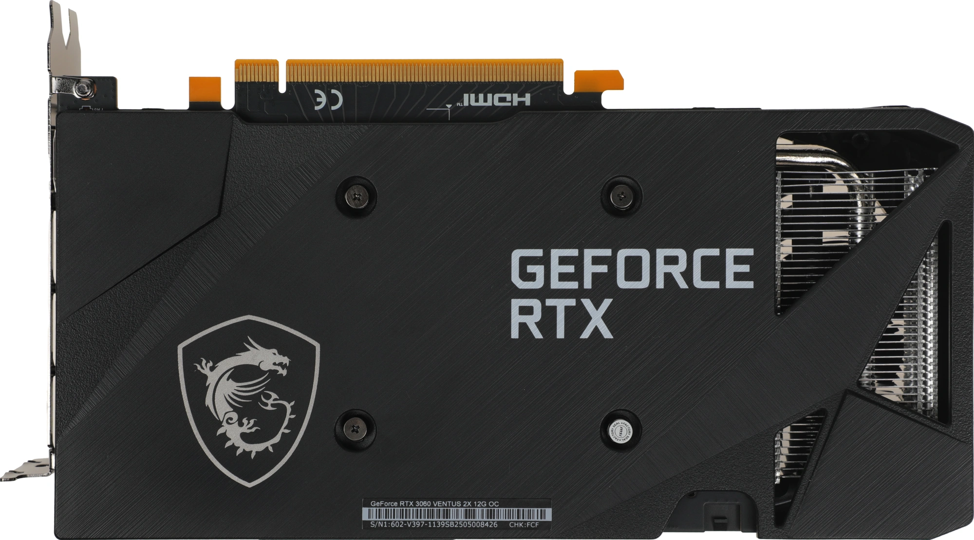 MSI RTX 3060 VENTUS 2X (12G) OC  RTL