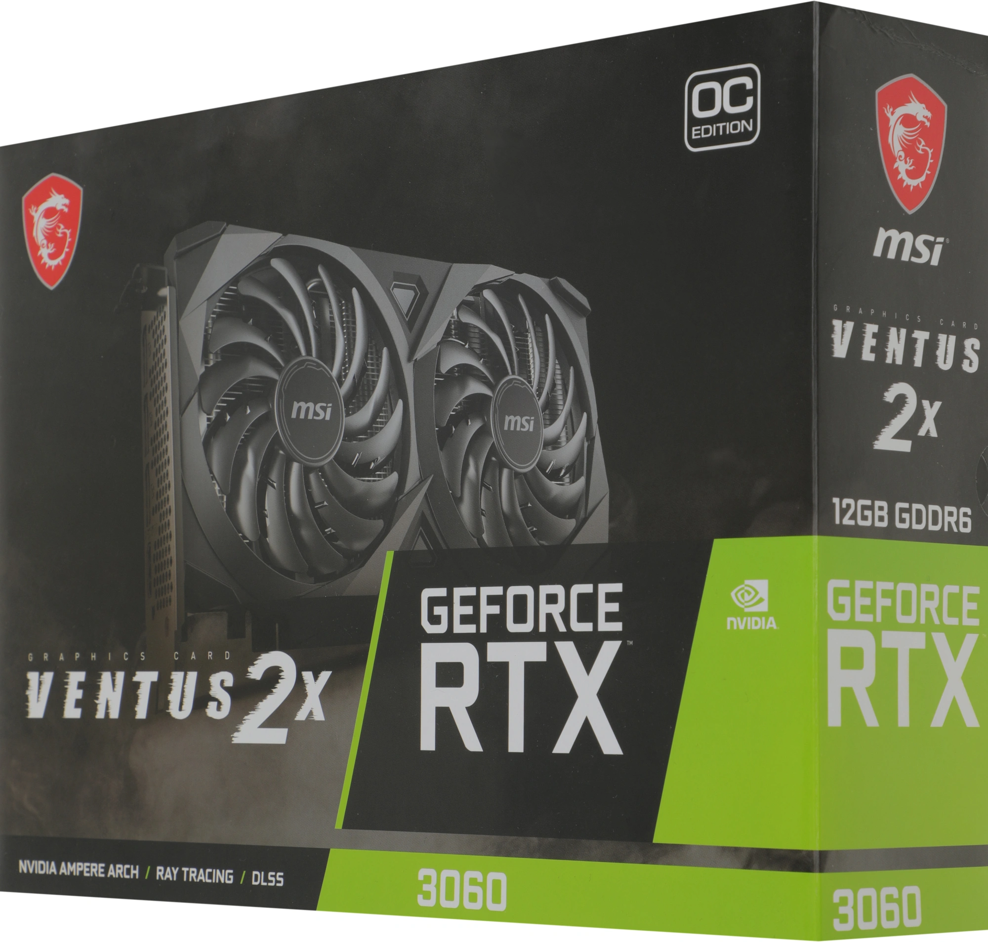MSI RTX 3060 VENTUS 2X (12G) OC  RTL