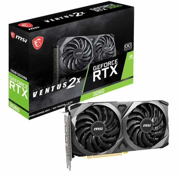 MSI RTX 3060 VENTUS 2X (12G) OC  RTL