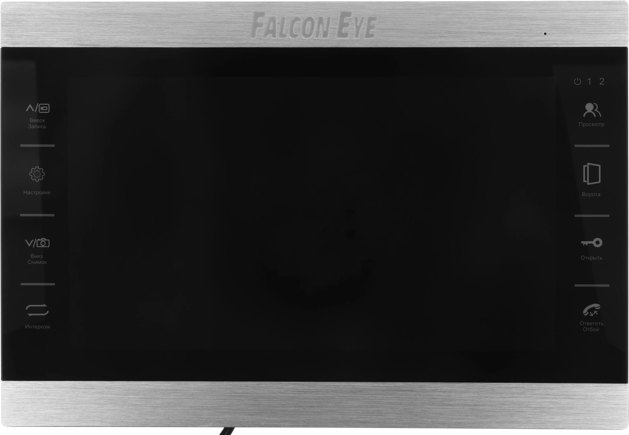 Falcon Eye Atlas Plus HD Black MHD Видеодомофон c поддержкой 1080P: дисплей 10" TFT