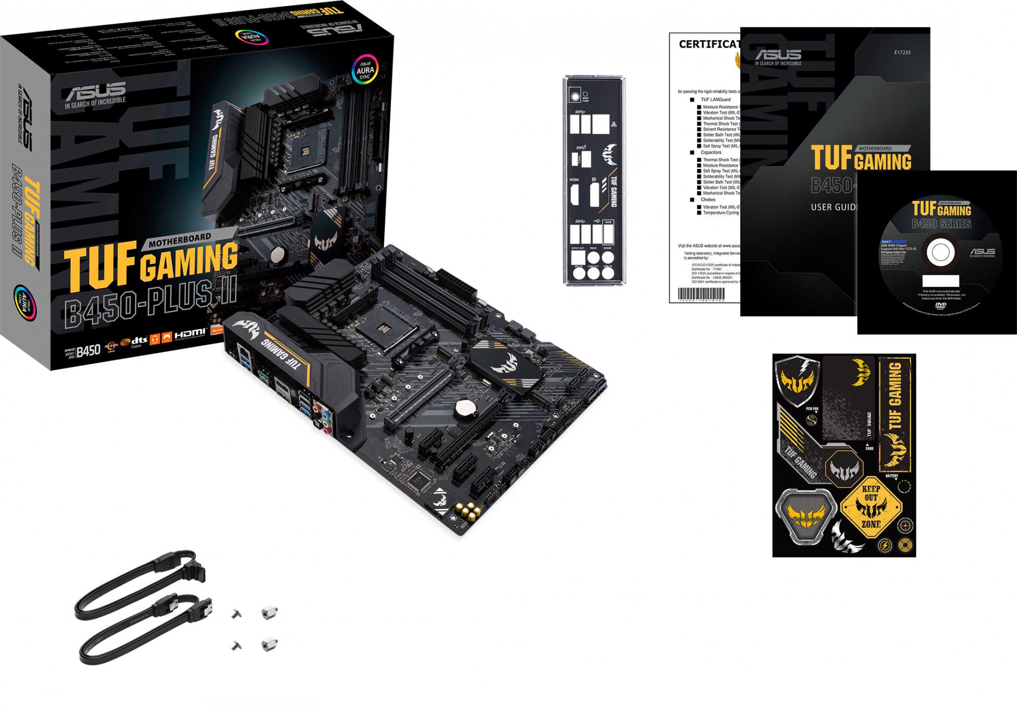 ASUS TUF GAMING B450-PLUS II ASUS TUF GAMING B450-PLUS II