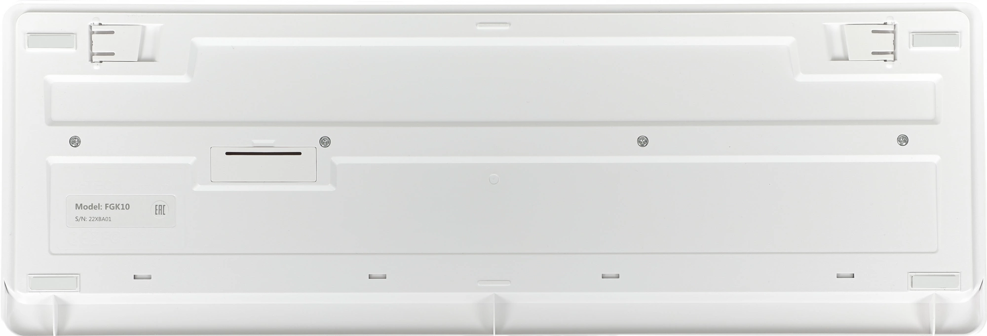 Клавиатура + мышь A4Tech Fstyler FG1012 клав:белый мышь:белый USB беспроводная Multimedia [1599042]