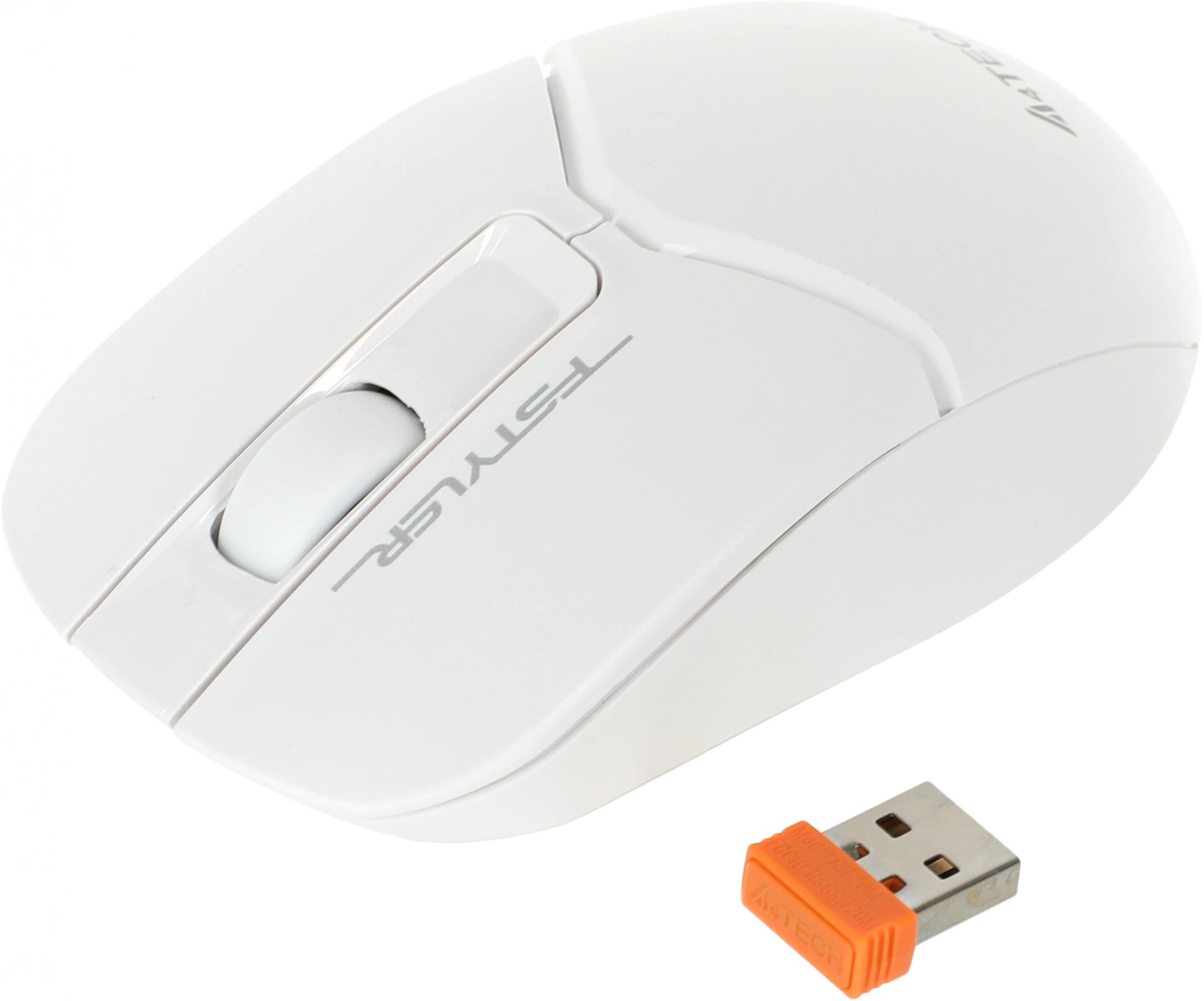 Клавиатура + мышь A4Tech Fstyler FG1012 клав:белый мышь:белый USB беспроводная Multimedia [1599042]