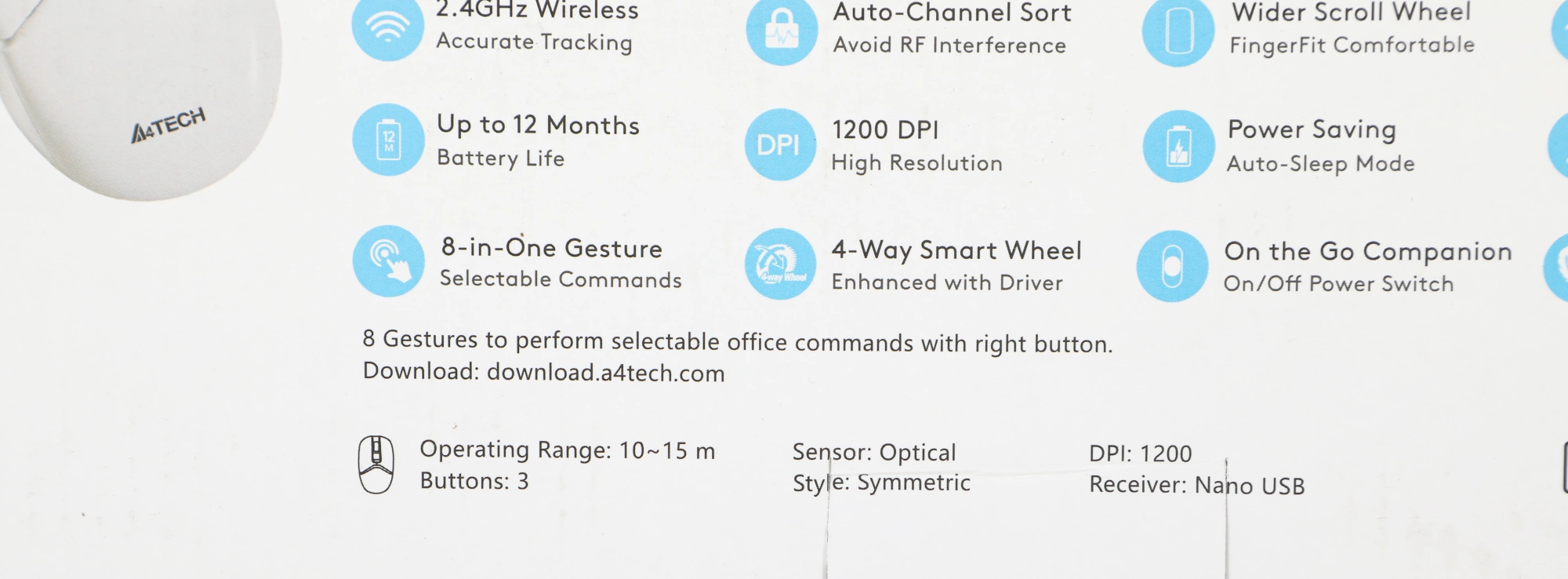 Клавиатура + мышь A4Tech Fstyler FG1012 клав:белый мышь:белый USB беспроводная Multimedia [1599042]