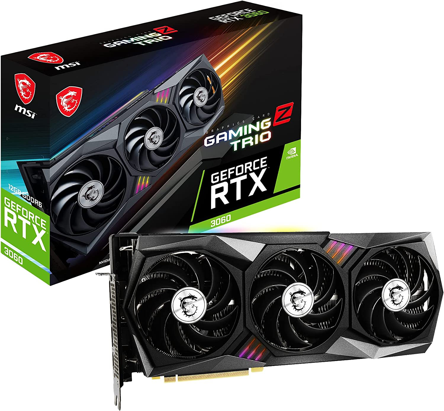 MSI RTX 3060 GAMING Z TRIO 12G RTL