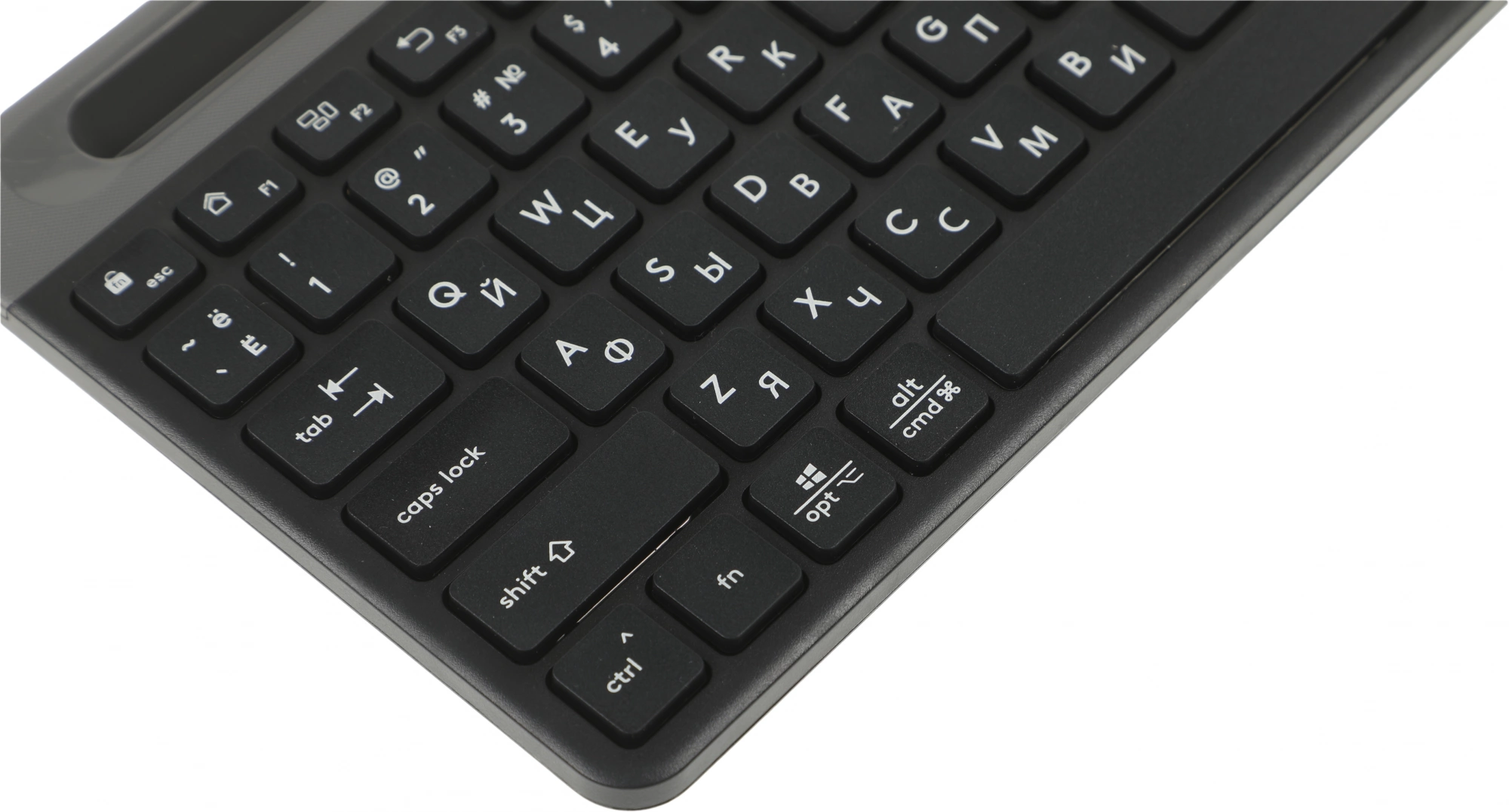 Клавиатура A4Tech Fstyler FK25 черный/серый USB slim [1530215]