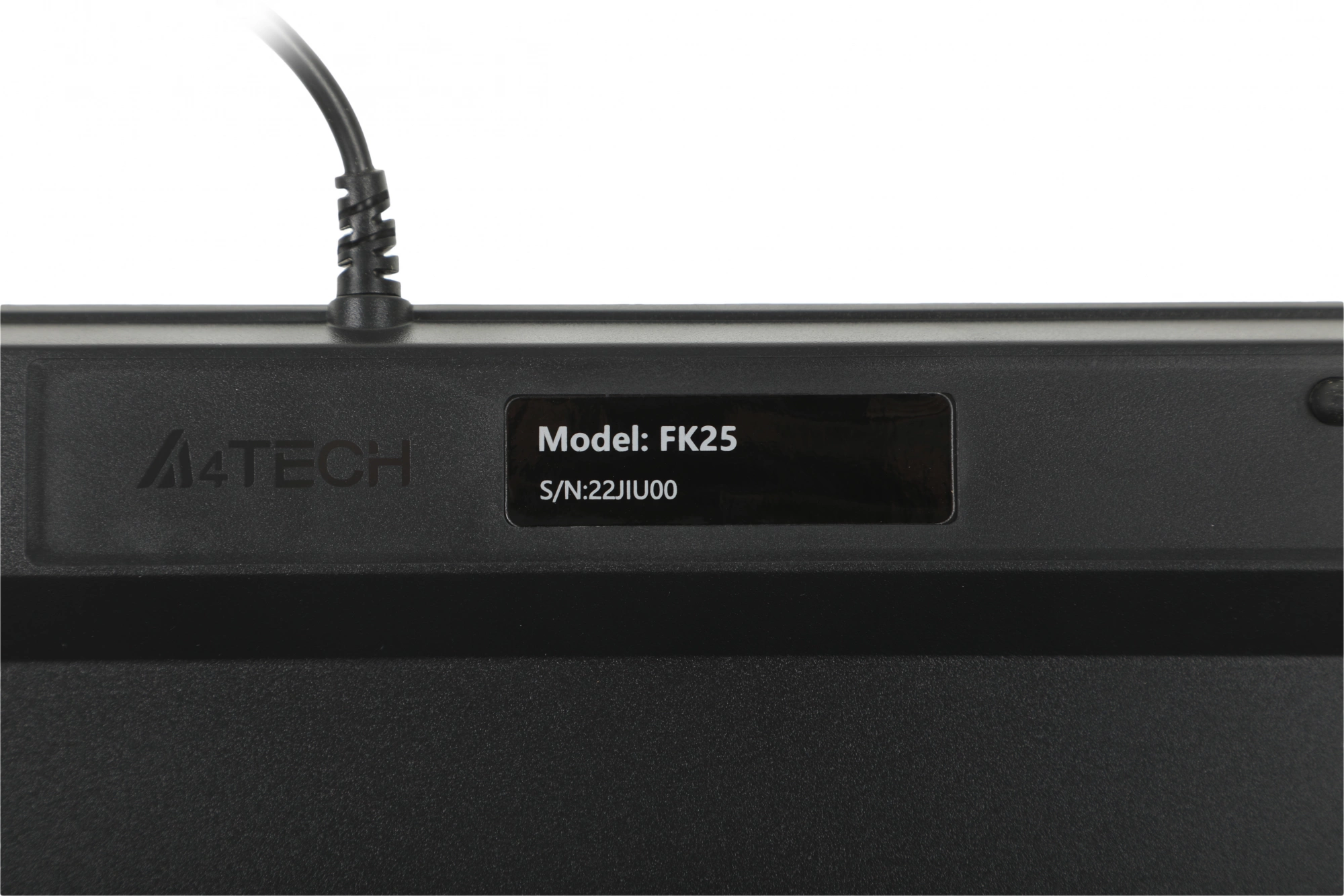 Клавиатура A4Tech Fstyler FK25 черный/серый USB slim [1530215]
