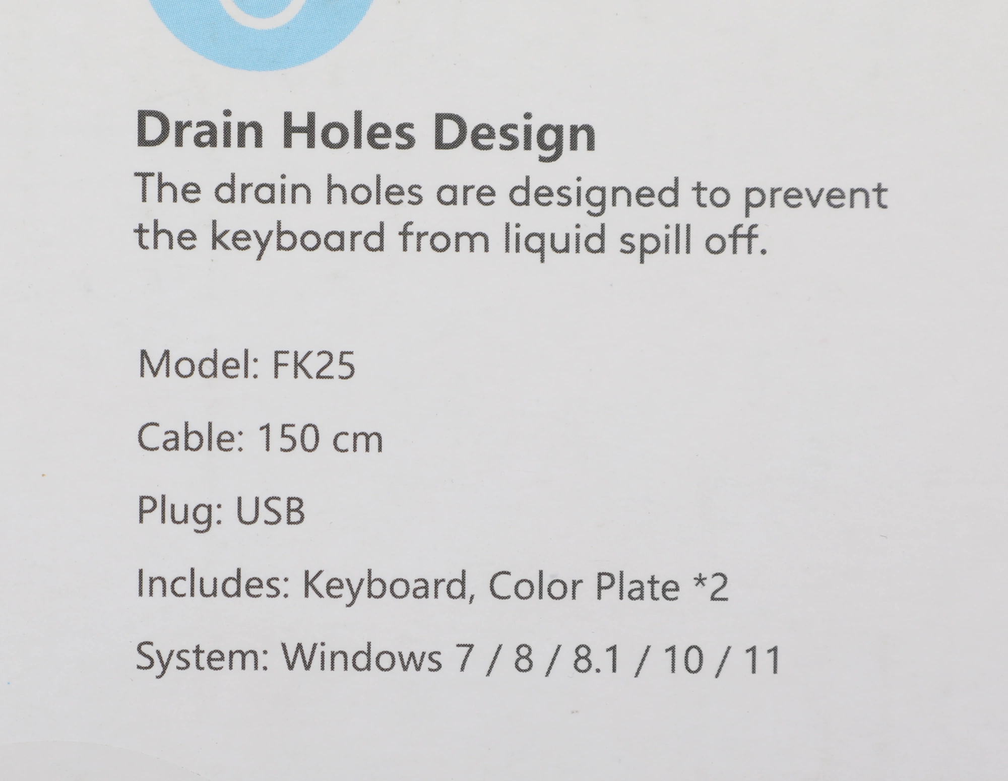 Клавиатура A4Tech Fstyler FK25 черный/серый USB slim [1530215]
