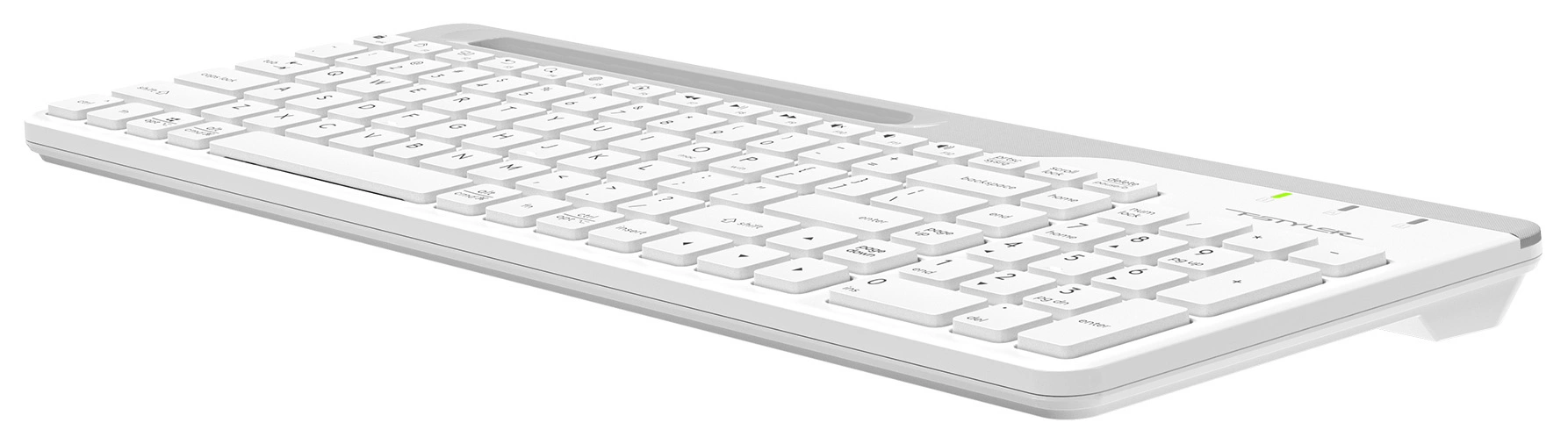 Клавиатура A4Tech Fstyler FK25 белый/серый USB slim [1530217]