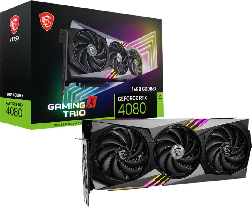 MSI GeForce RTX 4080 16GB GAMING X TRIO  RTL