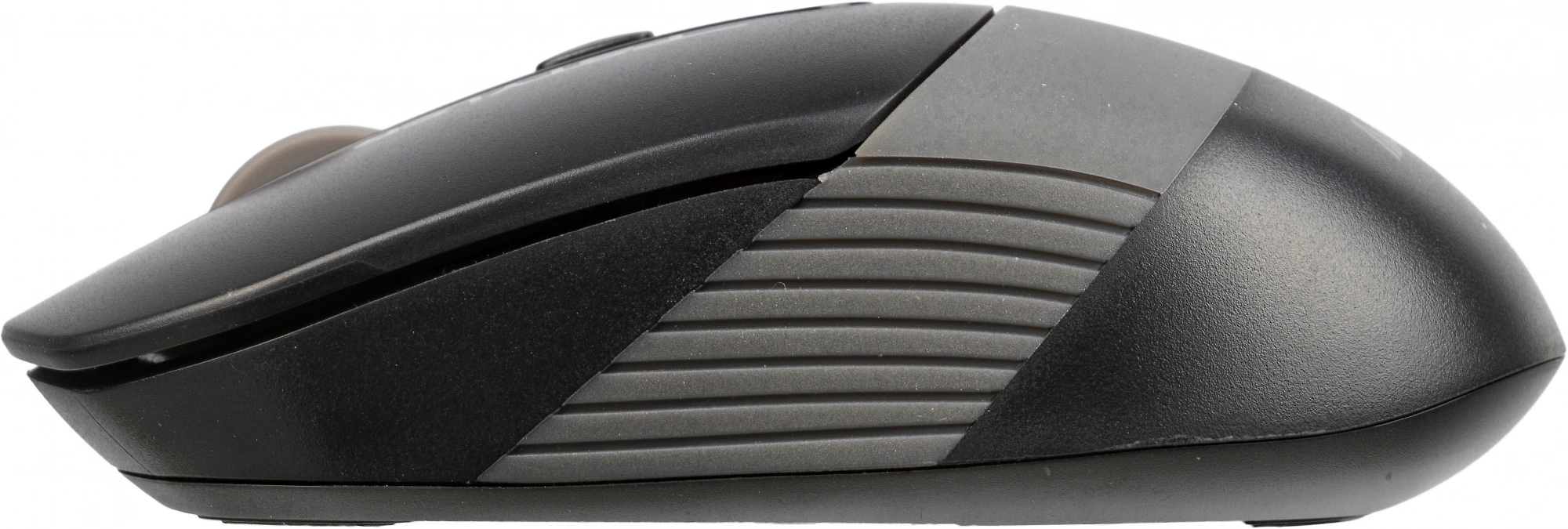 A-4Tech Мышь Fstyler FG10S черный/серый оптическая (2000dpi) беспроводная USB [1204030]