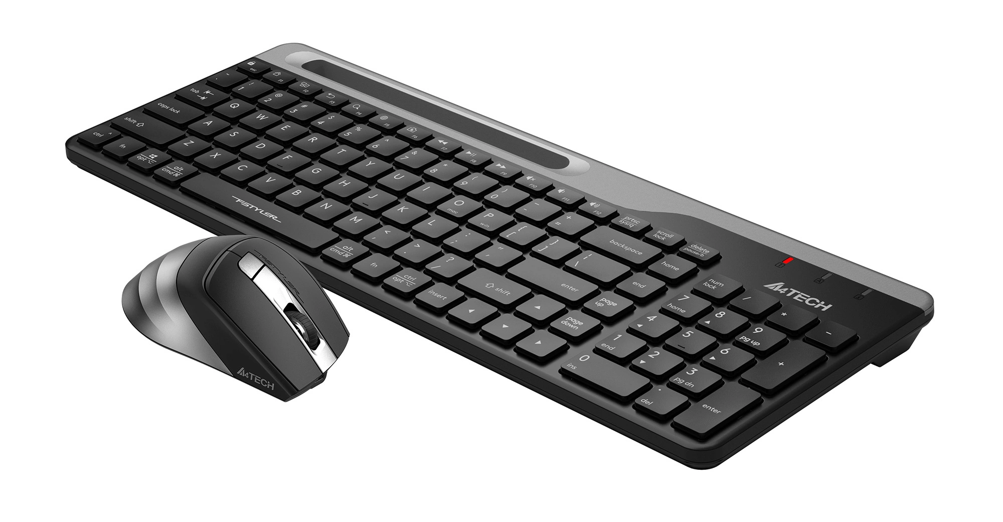 Клавиатура + мышь A4Tech Fstyler FB2535C клав:черный/серый мышь:черный/серый USB беспроводная Blueto