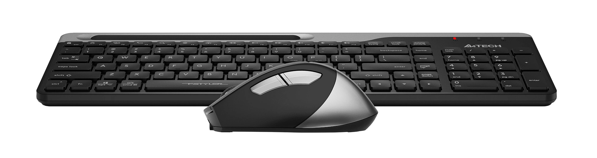 Клавиатура + мышь A4Tech Fstyler FB2535C клав:черный/серый мышь:черный/серый USB беспроводная Blueto