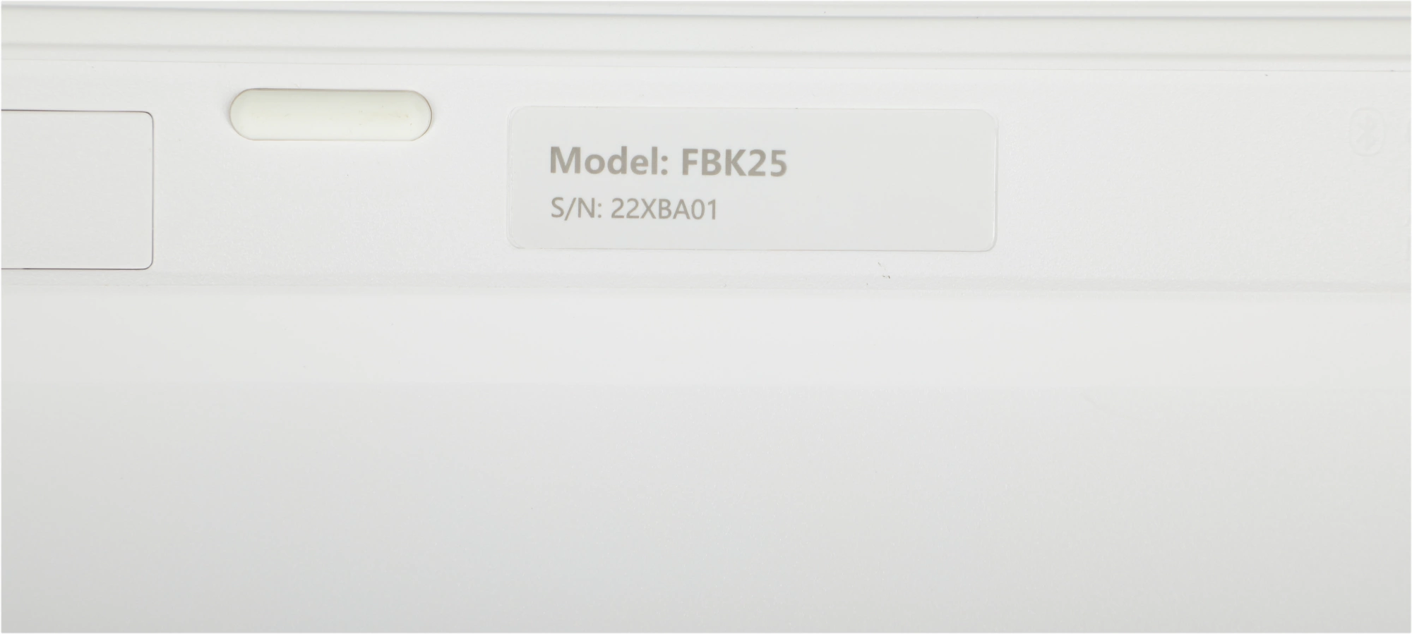 Клавиатура A4Tech Fstyler FBK25 белый/серый USB беспроводная BT/Radio slim Multimedia