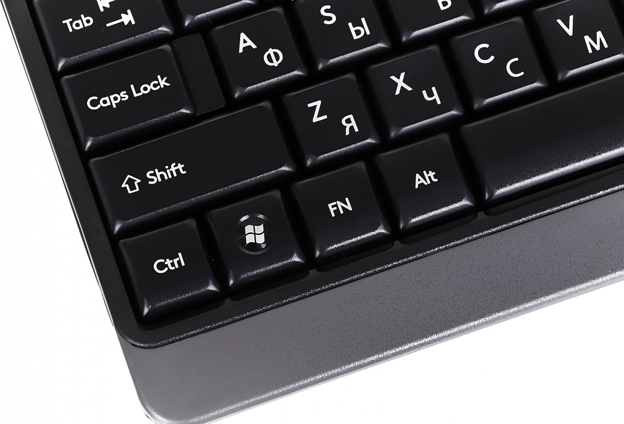 Клавиатура A4Tech Fstyler FK11 черный/серый USB slim Клавиатура A4Tech Fstyler FK11 черный/серый USB slim