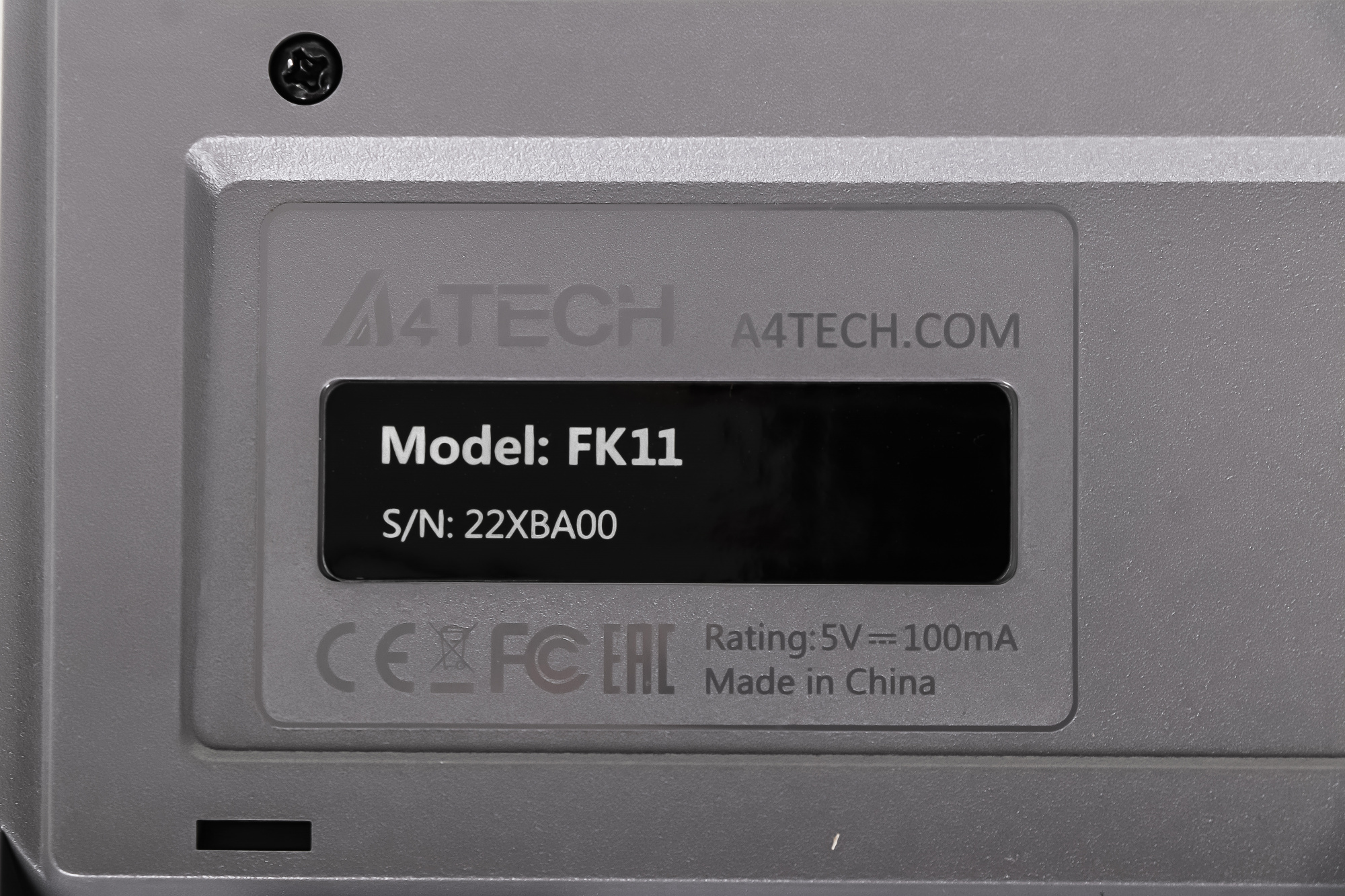 Клавиатура A4Tech Fstyler FK11 черный/серый USB slim Клавиатура A4Tech Fstyler FK11 черный/серый USB slim