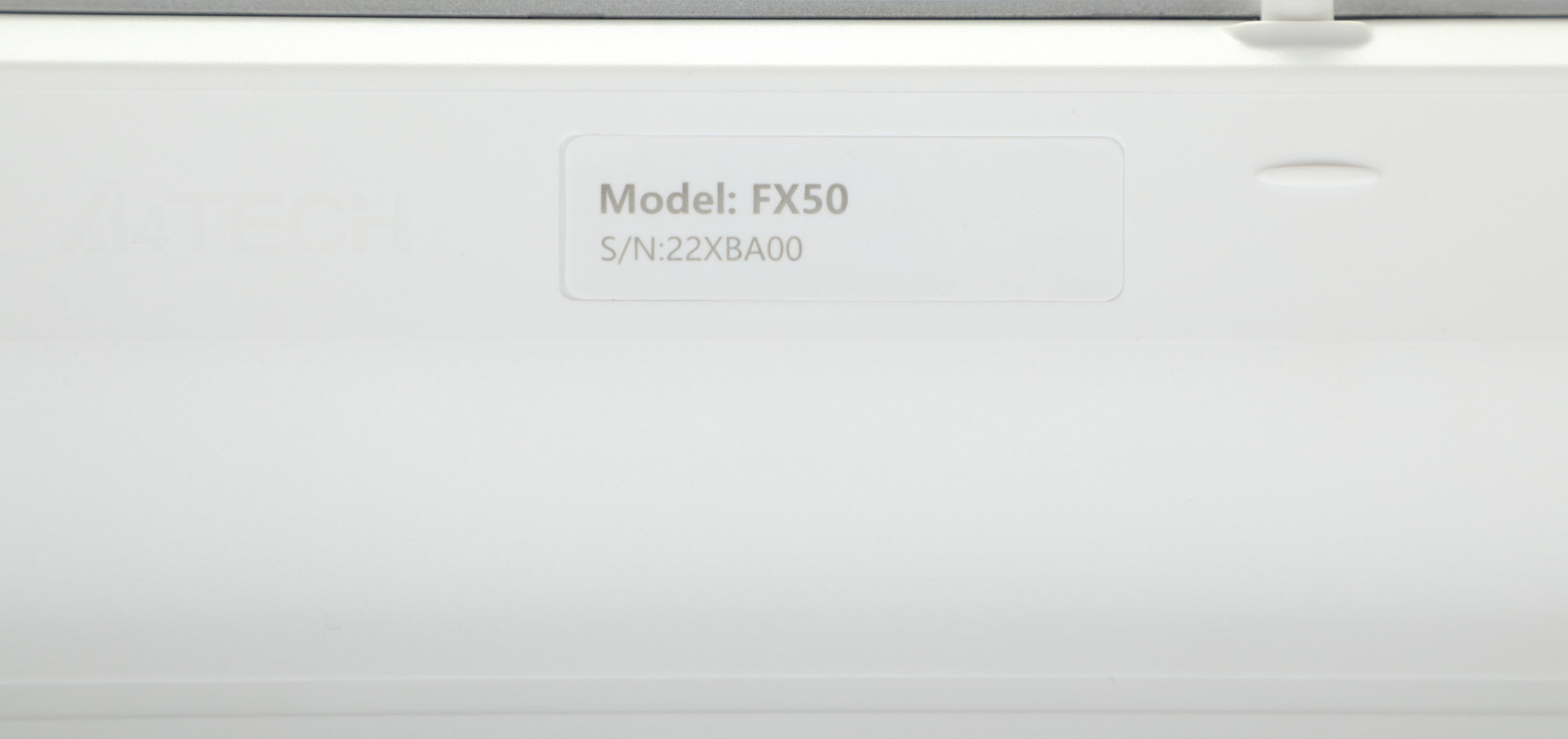 Клавиатура A4Tech Fstyler FX50 белый USB slim Multimedia (FX50 WHITE)