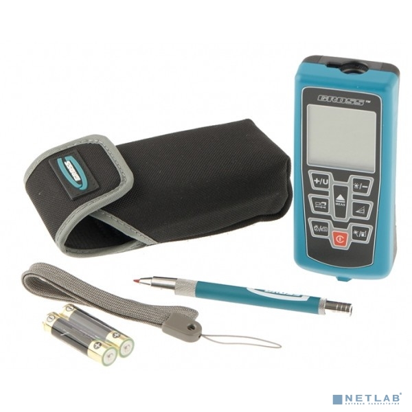 GROSS Дальномер лазерный Kompakt 70, от 0,05 до 70 метров, функц. Пифагора, площадь, объем, таймер [38001]