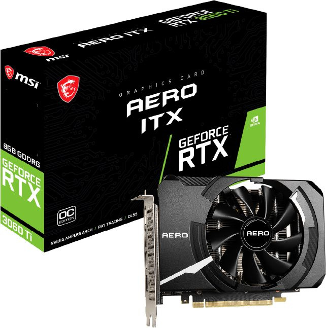 MSI RTX 3060 TI AERO ITX 8G OC LHR