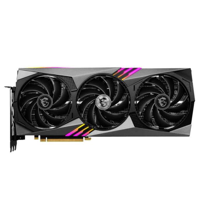 Видеокарта MSI PCI-E 4.0 RTX 4070 Ti GAMING TRIO 12G NVIDIA GeForce RTX 4070TI 12288Mb 192 GDDR6X 2760/21000 HDMIx1 DPx3 HDCP Ret
