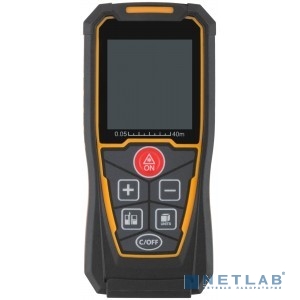 FIT Дальномер лазерный, расчет площади/объема, LCD дисплей, диапазон 40 м [18681]