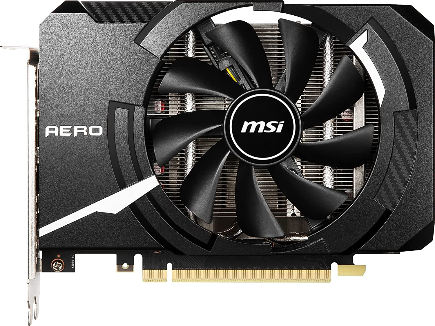 MSI RTX 3050 AERO ITX 8G OCV2     RTX 3050 8192Mb 128 GDDR6 1807/14000 DVIx1 HDMIx1 DPx1 HDCP Ret