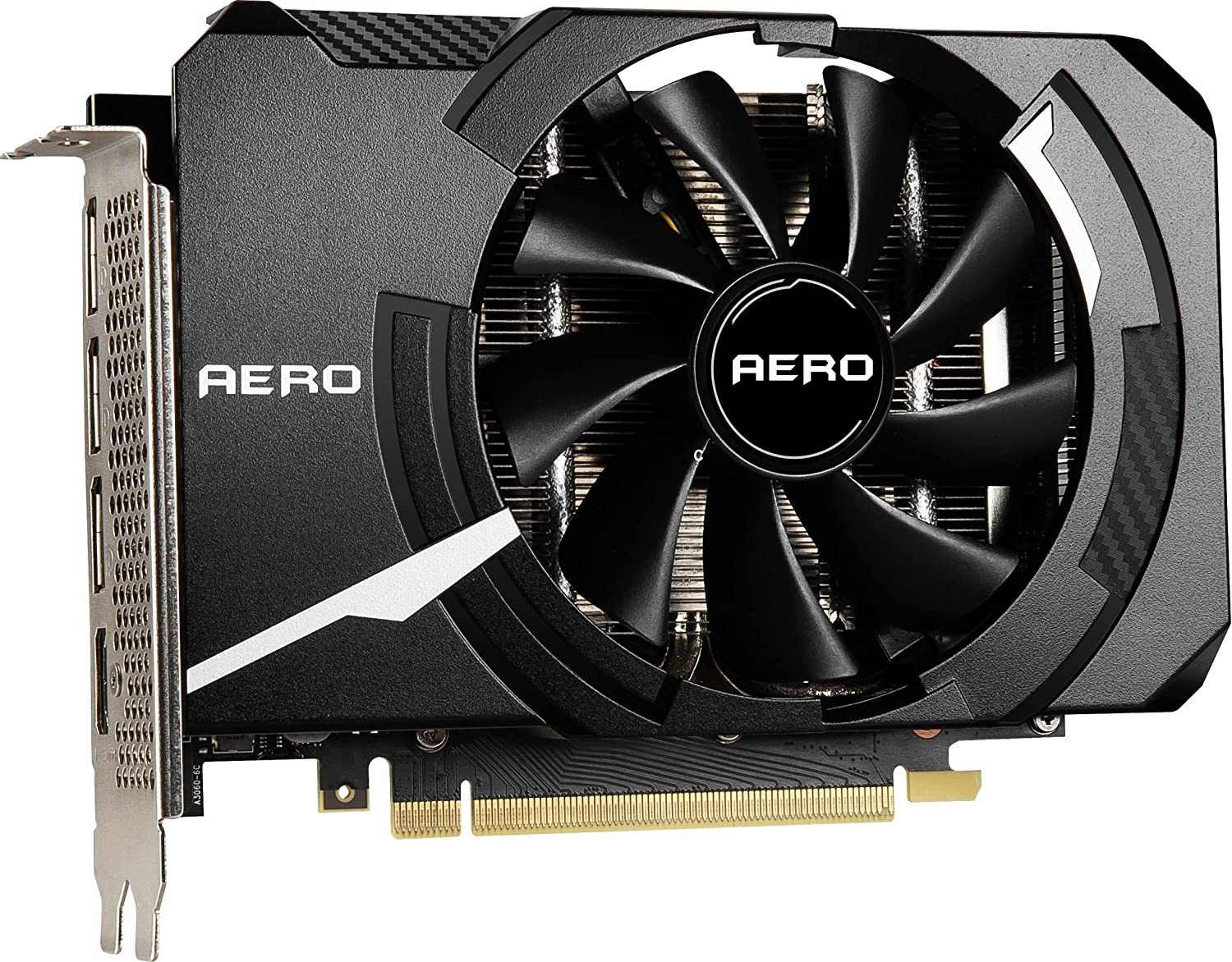 MSI RTX 3050 AERO ITX 8G OCV2     RTX 3050 8192Mb 128 GDDR6 1807/14000 DVIx1 HDMIx1 DPx1 HDCP Ret