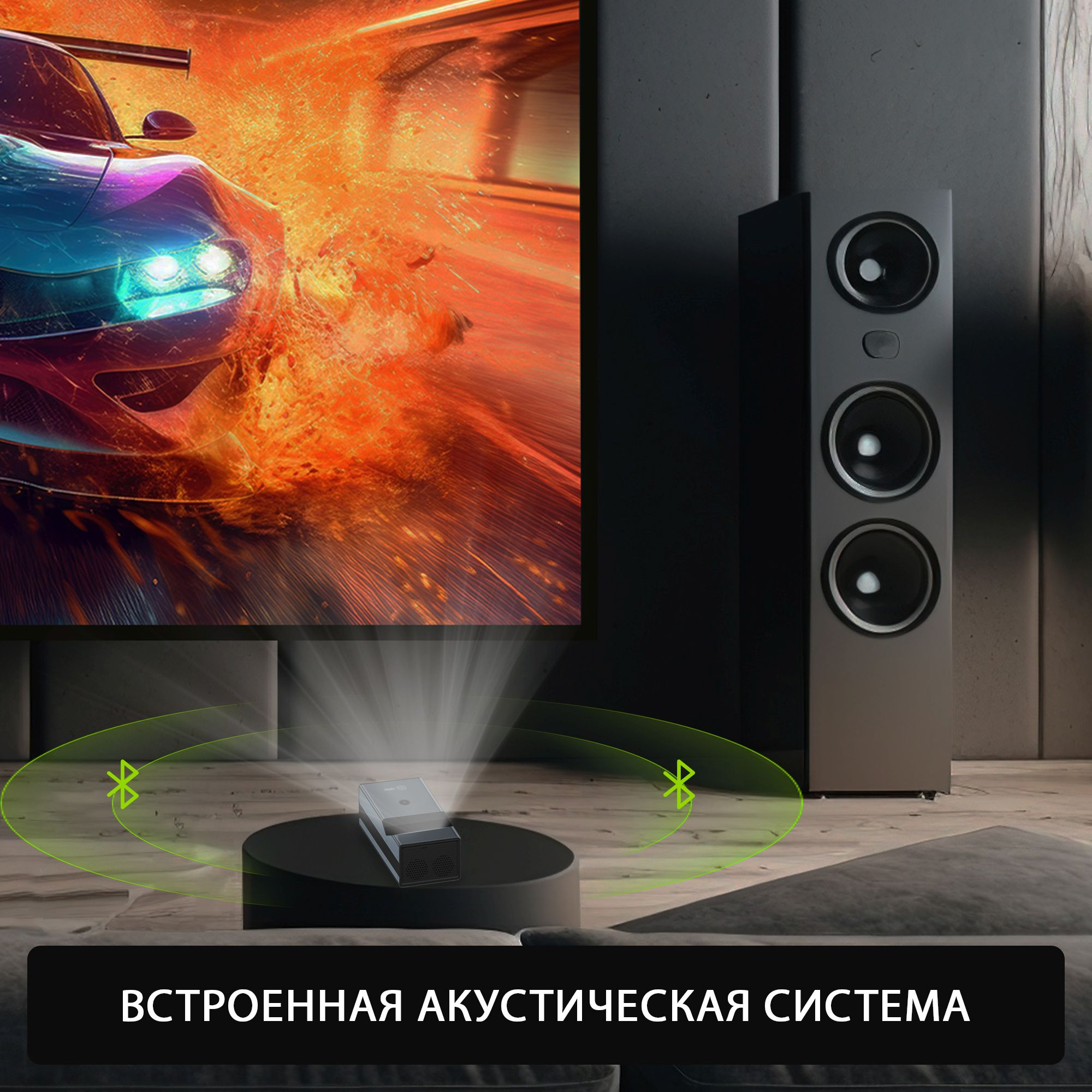 Cactus CS-PRU.03B.WUXGA-A Проектор черный {DLP 6500Lm 2000:1 (30000час) 1xUSB typeA 1xHDMI 1.5кг}