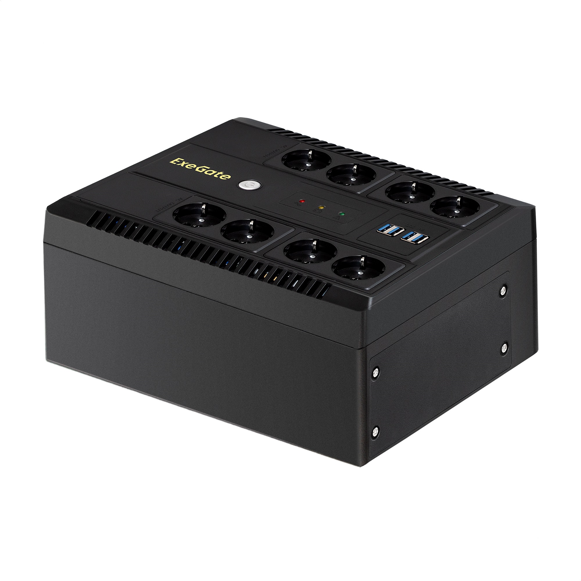 Exegate EX295013RUS ИБП ExeGate NEO Smart LHB-650.LCD.AVR.8SH.CH.RJ.USB <650VA/390W, LCD, AVR, 8*Schuko, RJ45/11, USB, 4*USB-порта для зарядки, Black> Exegate EX295013RUS ИБП ExeGate NEO Smart LHB-650.LCD.AVR.8SH.CH.RJ.USB <650VA/390W, LCD, AVR, 8*Schuko, RJ45/11, USB, 4*USB-порта для зарядки, Black>
