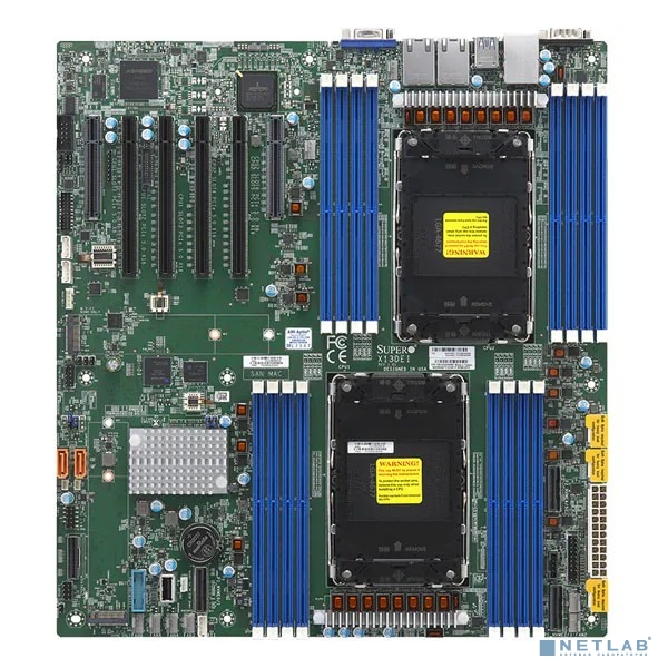 Supermicro MBD-X13DEI-B 2xLGA-4677, Intel Xeon SP gen 4, Intel C741, 16x DDR5 4800/4400/4000 MHz. 2x1Gbe Base-T BCM5720+1xMgmt LAN, 10xSATA3, 2xSATA-DOM, 6xUSB3, 4xPCI-Ex16+2xPCI-E x8+3xMCIO x8, 2xM. Supermicro MBD-X13DEI-B 2xLGA-4677, Intel Xeon SP gen 4, Intel C741, 16x DDR5 4800/4400/4000 MHz. 2x1Gbe Base-T BCM5720+1xMgmt LAN, 10xSATA3, 2xSATA-DOM, 6xUSB3, 4xPCI-Ex16+2xPCI-E x8+3xMCIO x8, 2xM.