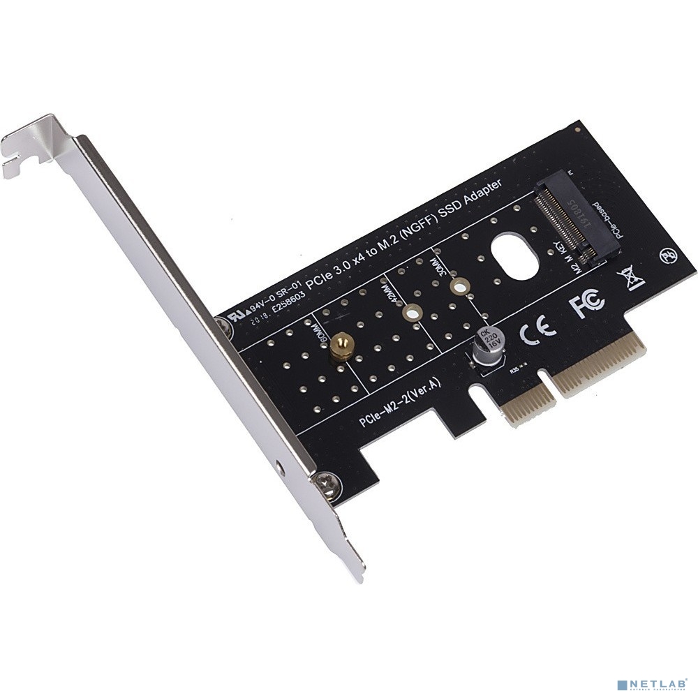 Адаптер PCI-E M.2 NGFF for SSD Bulk ASIA PCIE M2 NGFF M-KEY