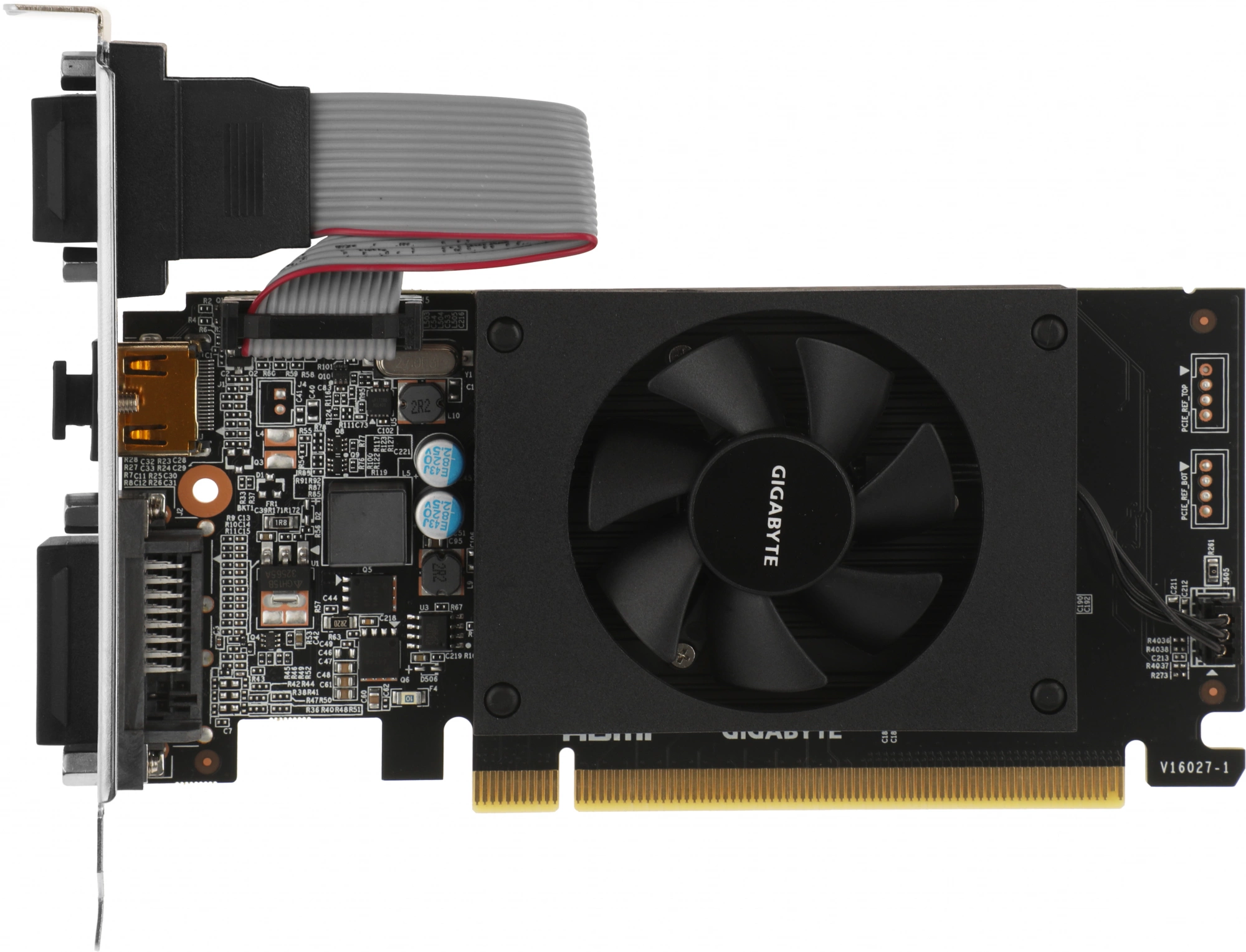 Gigabyte GV-N710D3-2GL 2.0 GeForce GT 710 2GB DDR3 64bit 28nm 954/1600MHz DVI-D/HDMI/D-Sub