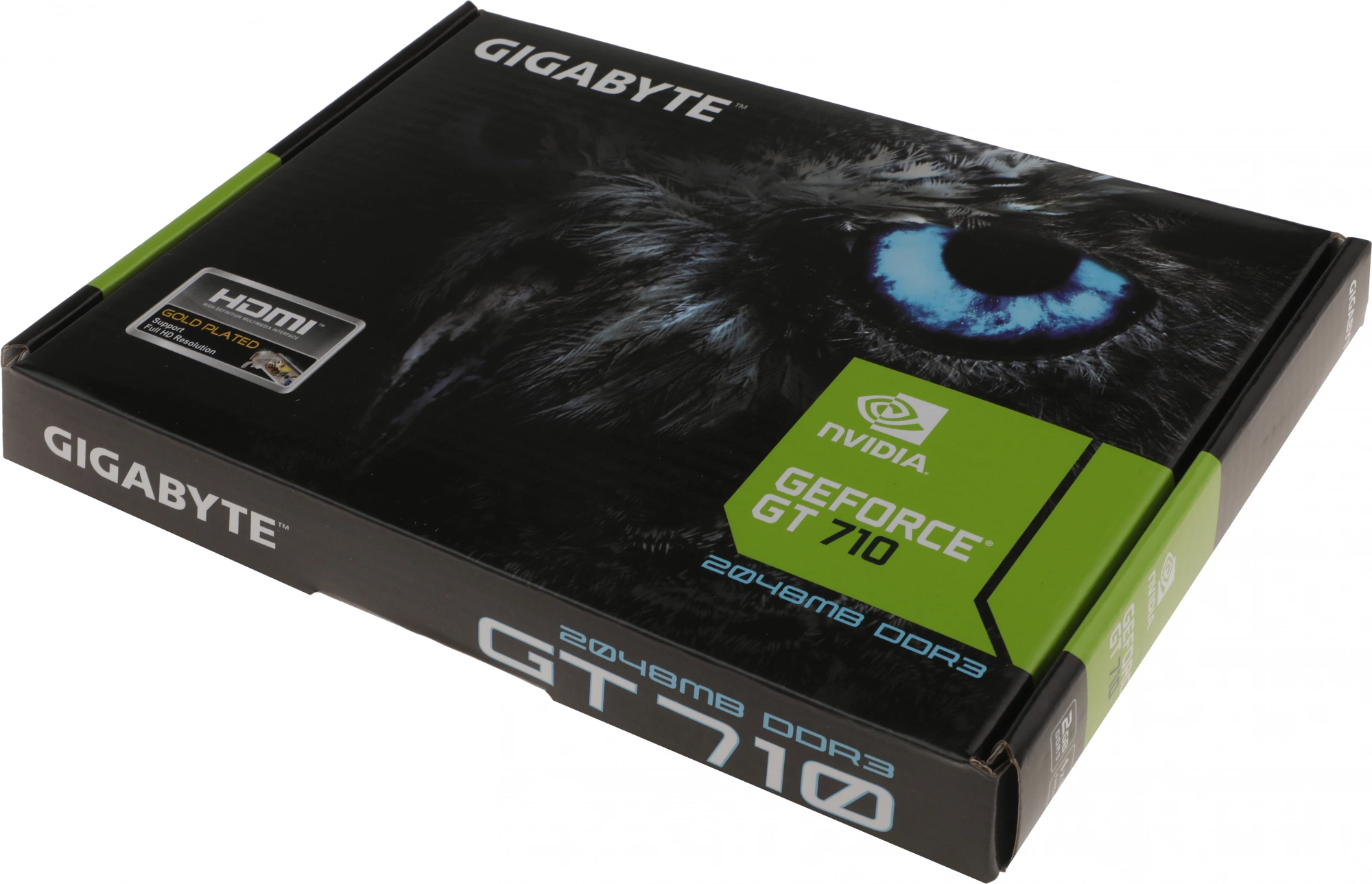 Gigabyte GV-N710D3-2GL 2.0 GeForce GT 710 2GB DDR3 64bit 28nm 954/1600MHz DVI-D/HDMI/D-Sub