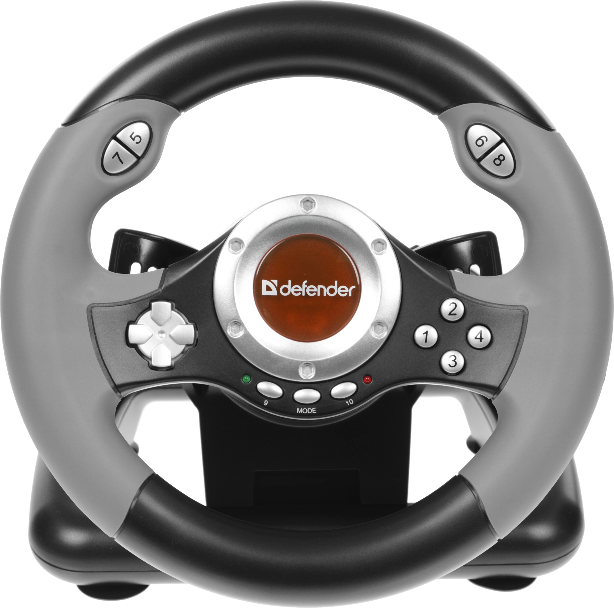 DEFENDER CHALLENGE MINI [64351] {Руль+ педали, 10кн., 200мм.,USB}