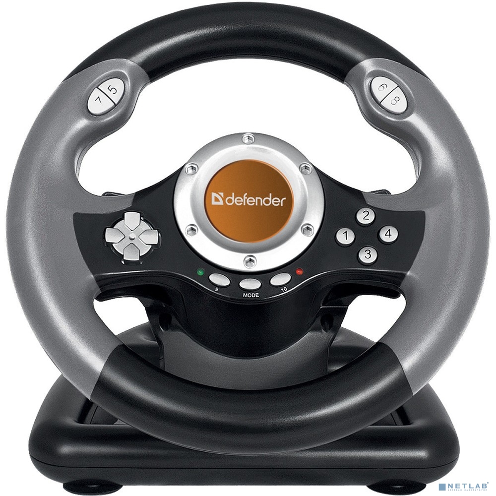 DEFENDER CHALLENGE MINI [64351] {Руль+ педали, 10кн., 200мм.,USB}