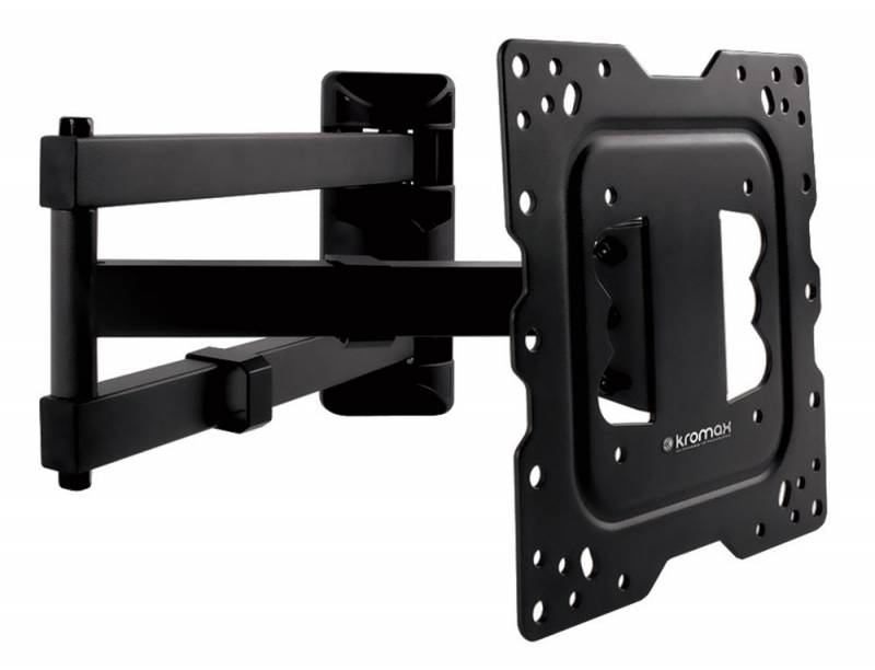 Kromax DIX-18 черный 22"-65" макс.40кг настенный поворот и наклон