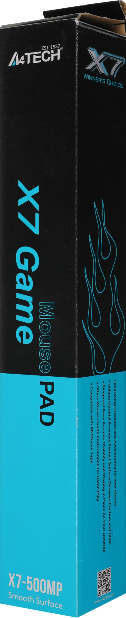 Коврик для игровой мыши A4Tech X7-500MP размер 437 х 400 мм [86699]