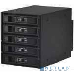 Procase L3-305-SATA3-BK {Hot-swap корзина 5 SATA3/SAS 6Gb, черный, с замком, hotswap aluminium mobie rack module (3x5,25)}