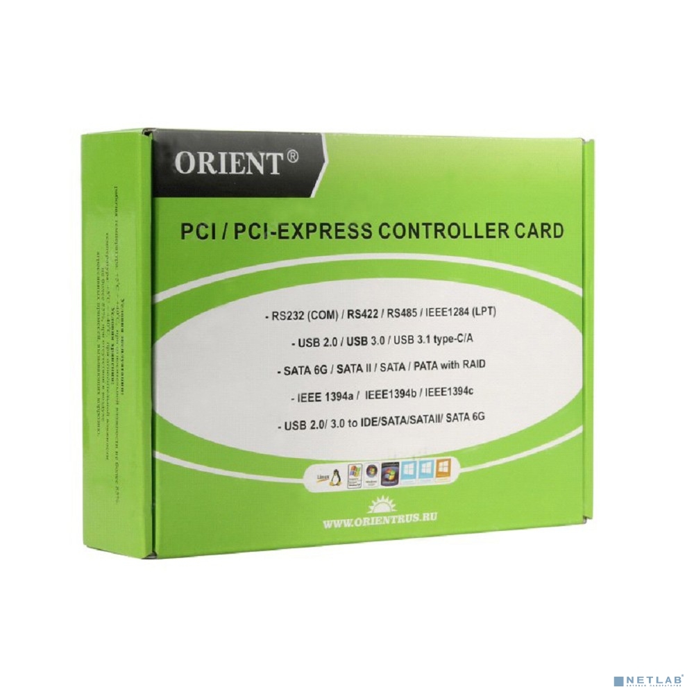 ORIENT XWT-PE2SLP OEM PCI-Ex1, 2xCOM9M, Low Profile