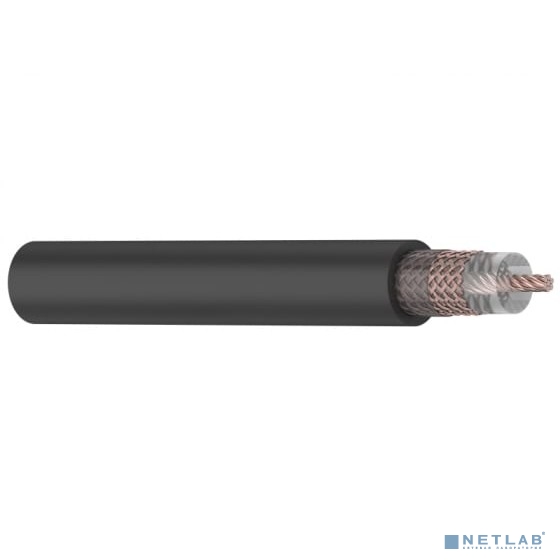 REXANT (01-2041) Кабель RG-213, (96%), 50 Ом, 100м., черный