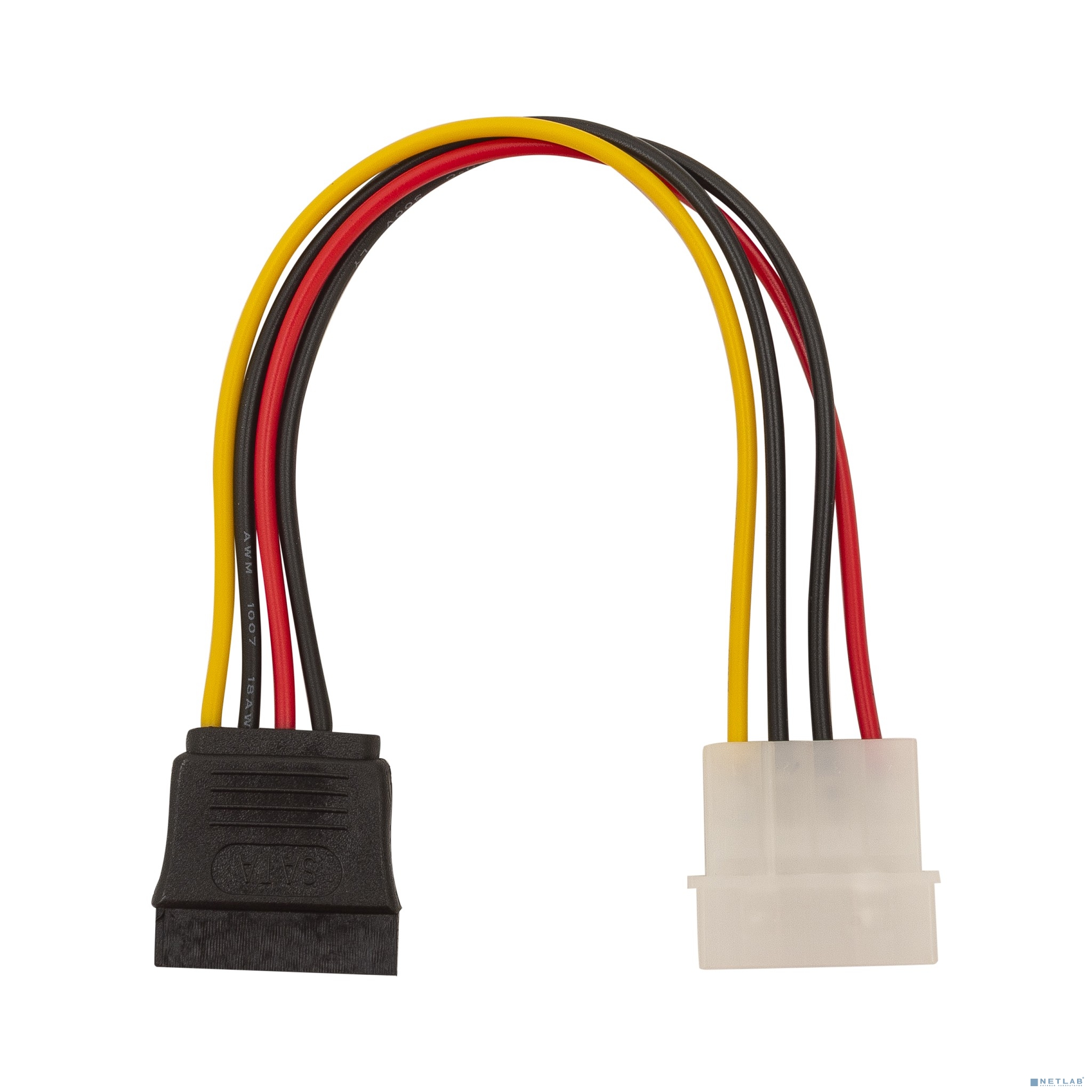 Bion Кабель питания Serial ATA - Molex, 15см [BXP-SATA-PS-15CM]