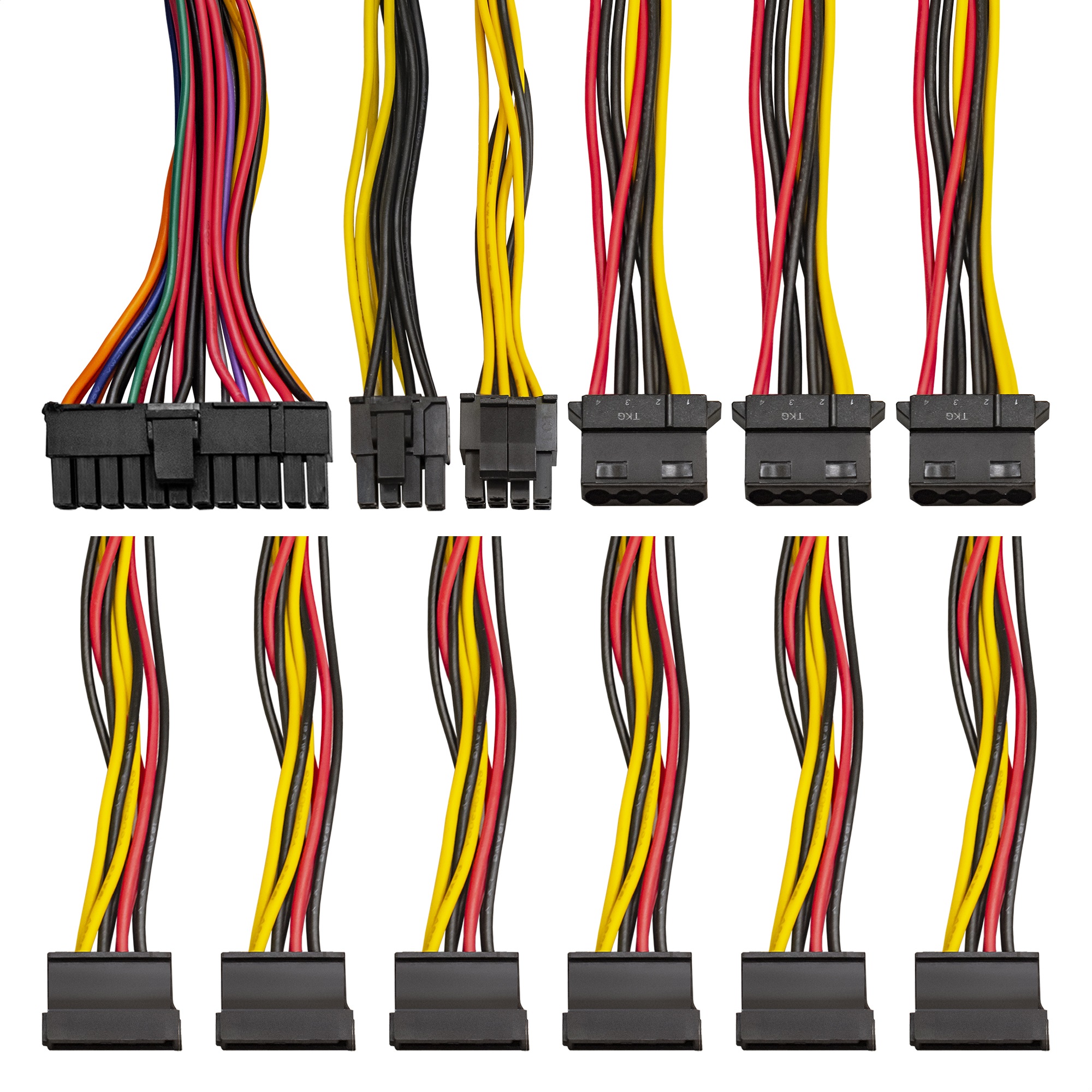 Exegate EX235029RUS Блок питания 500W <RM-500ADS> APFC,2х8 cm fan, 20+4pin/(4+4)pin , 2xPCI-E , 9xSATA  ((Server) PRO)