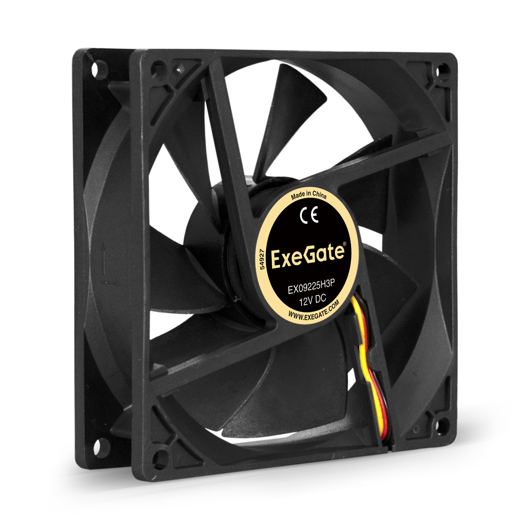 Exegate EX253950RUS Вентилятор ExeGate Mirage-H 92x92x25 гидродинамический подшипник, 1800 RPM, 22dB, 3pin