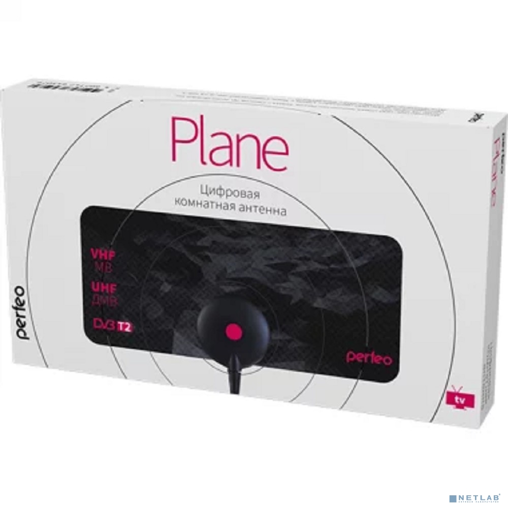 Perfeo ТВ антенна "PLANE", пассивная, DVB-T2 (PF-TV3214/PF_4507)